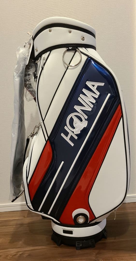 HONMA ホンマ キャディバッグ 新品未使用 ホワイト レッド ブルー
