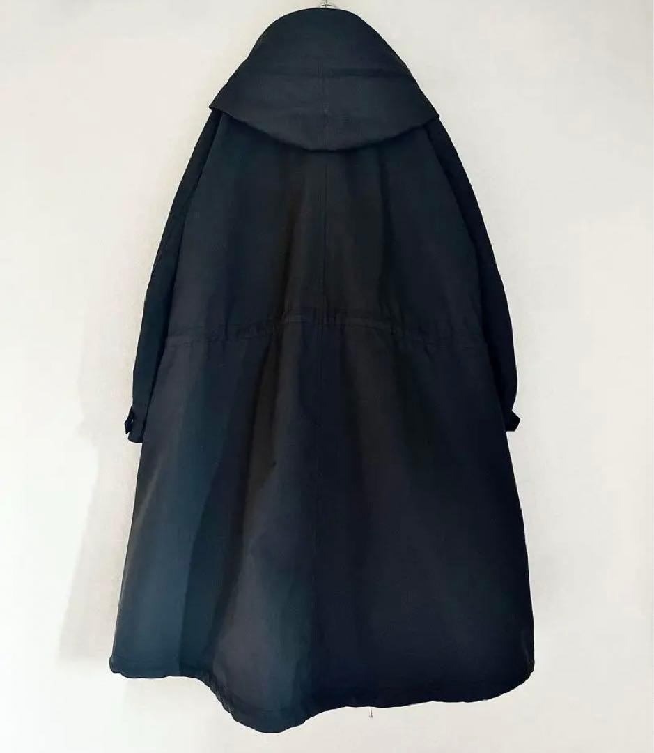 【美品】THE RERACS /モッズロングコート　BLACK 36