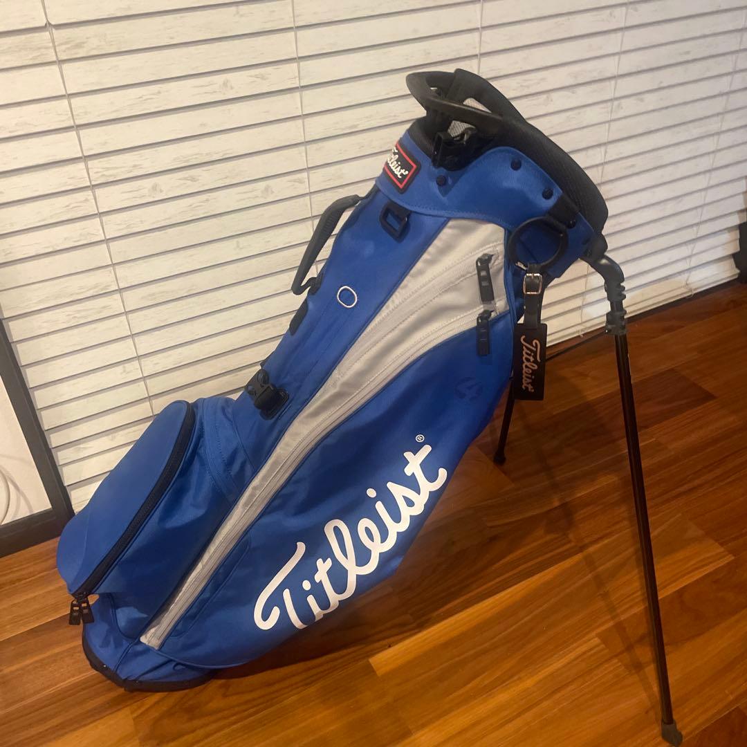 タイトリスト キャディバッグ Players 4 スタンドバッグ ブルー