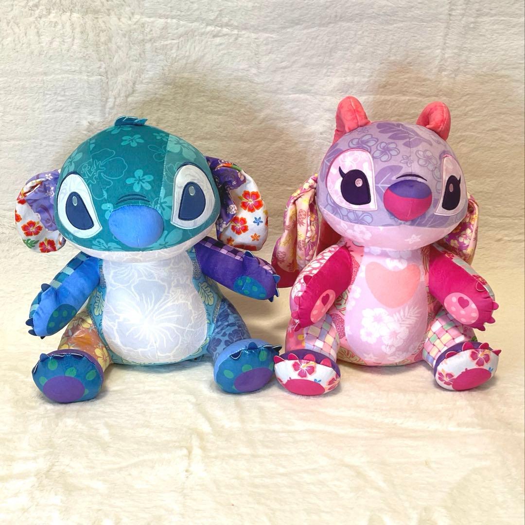 東京ディズニーリゾート限定 スティッチ エンジェル ぬいぐるみ大 2点セット