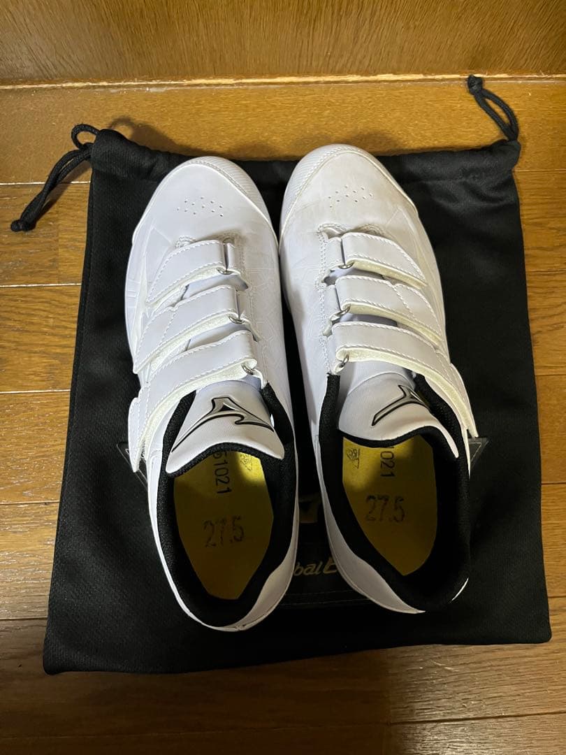 Mizuno ホワイト野球スパイク