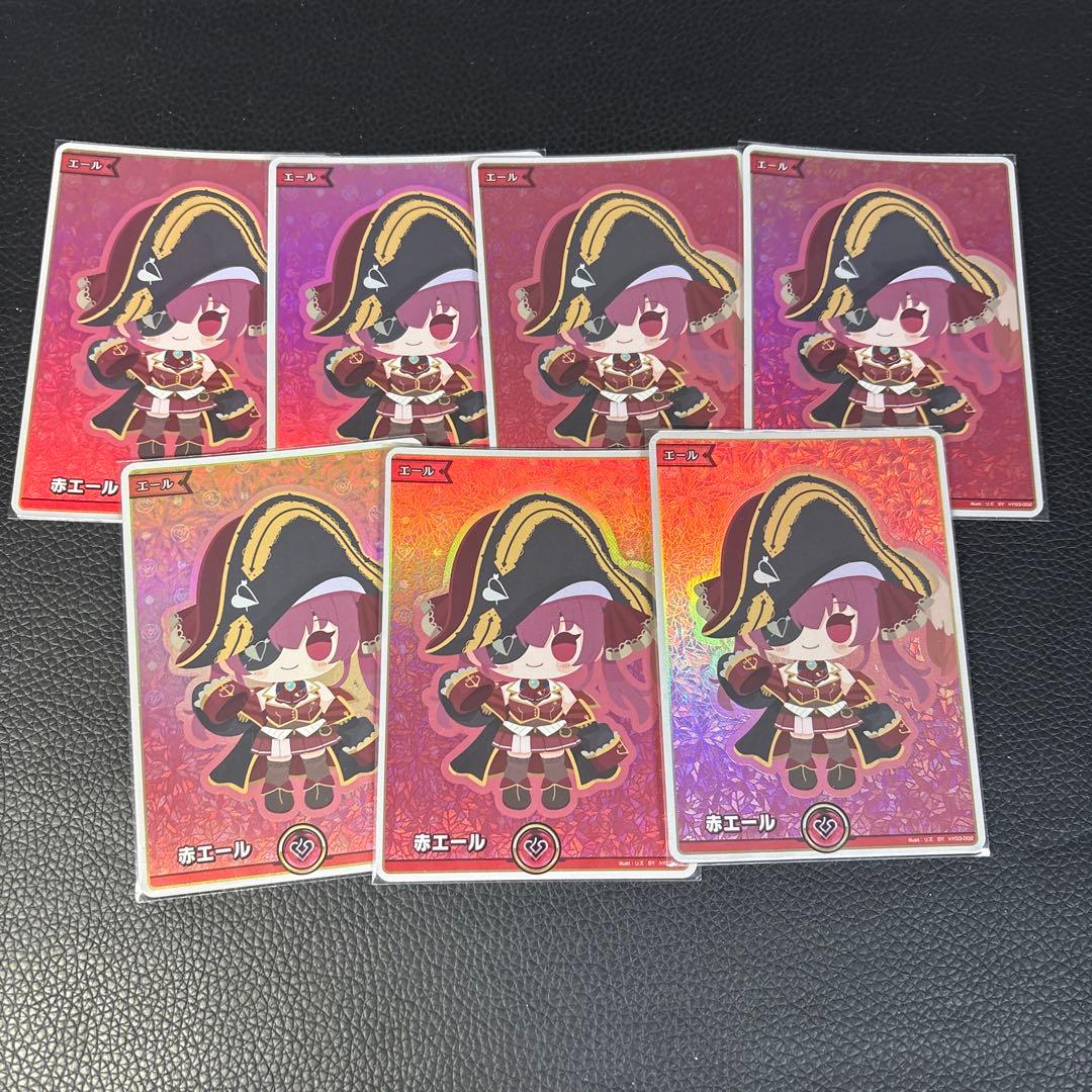 ホロライブカード　赤エール　SY 宝鐘マリン　ホロカ