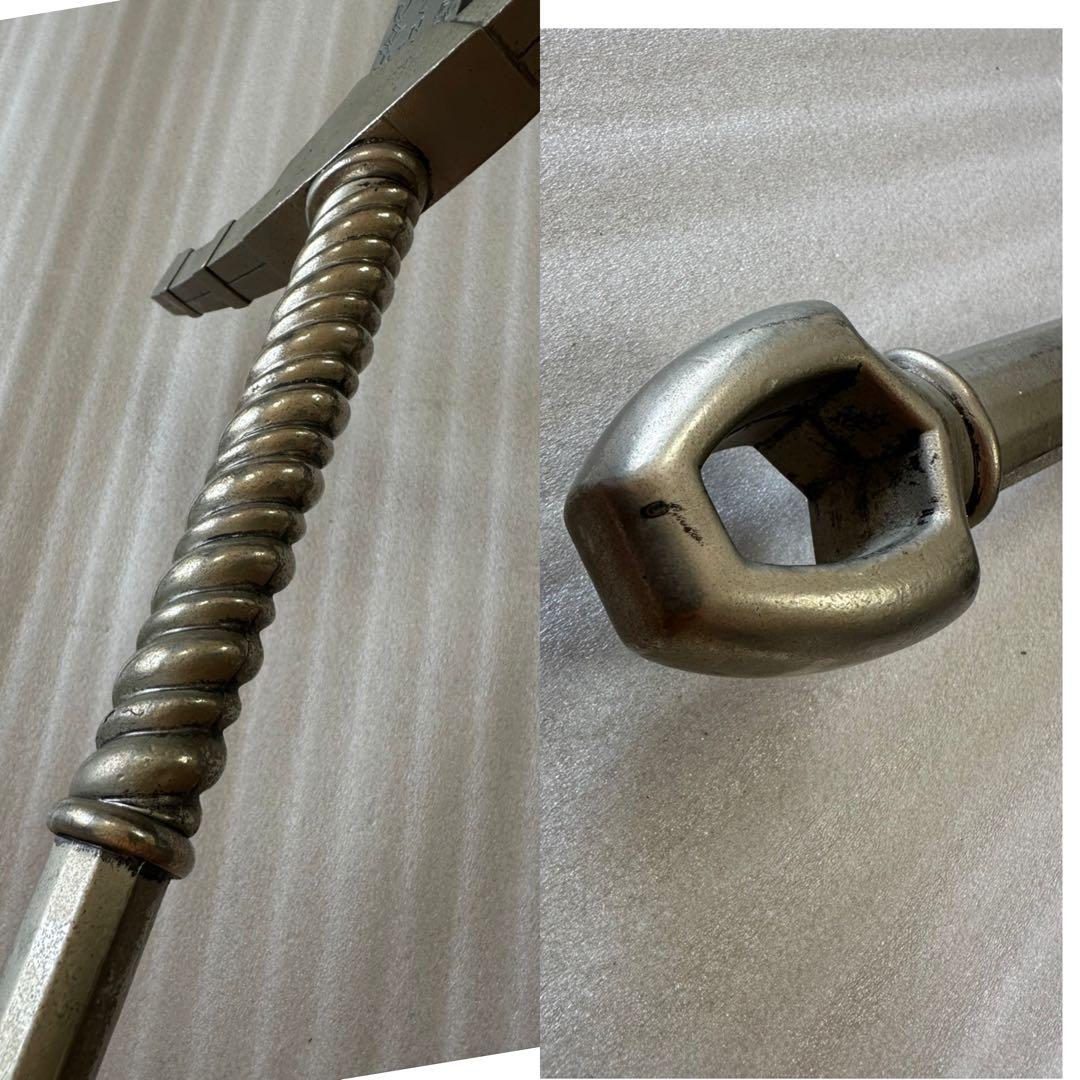 金属製 模造刀 西洋剣 コスプレ 鞘付き長さ約122cm 重さ約2.7kg