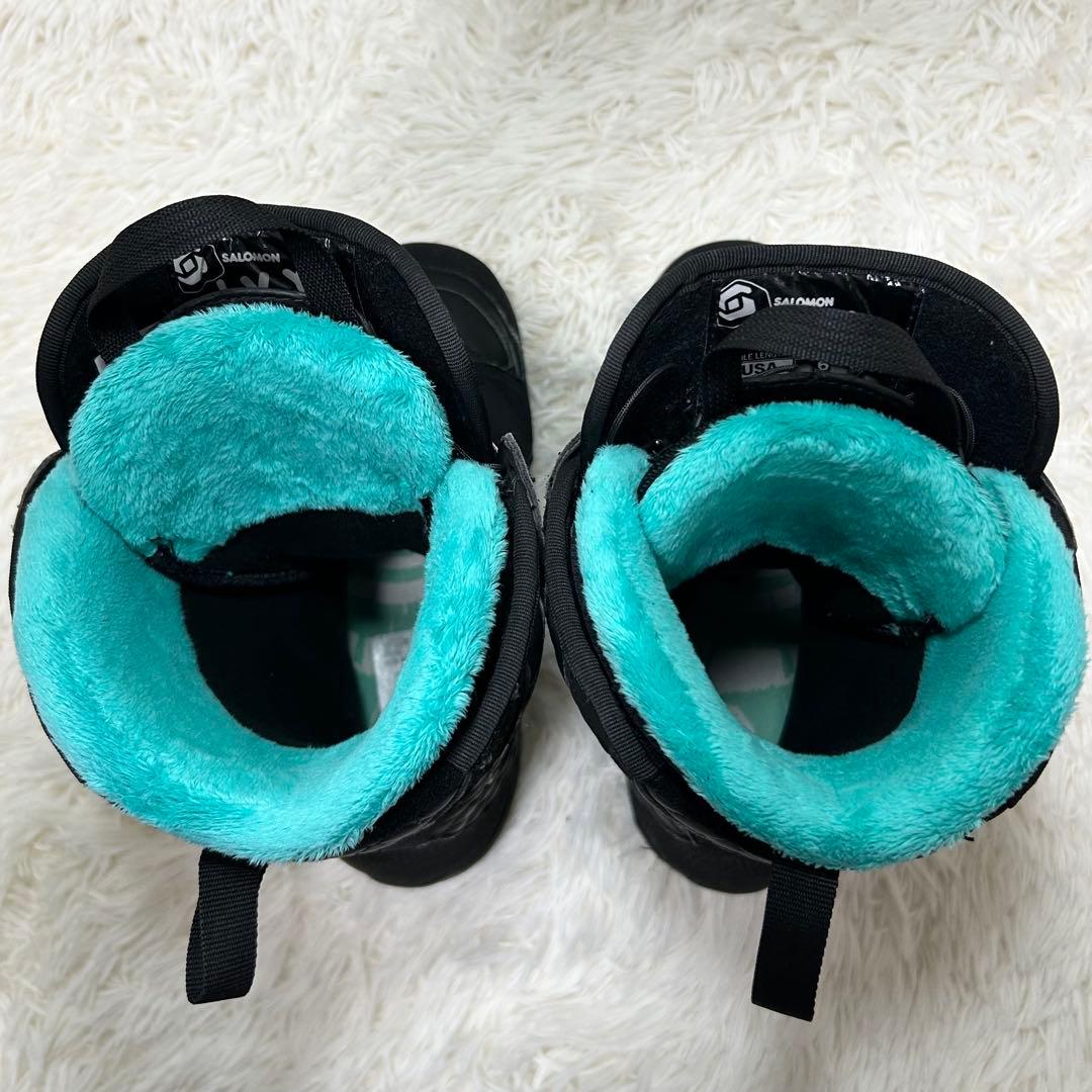 SALOMON スノボ　レディース　スノーボードブーツ 23cm 水色