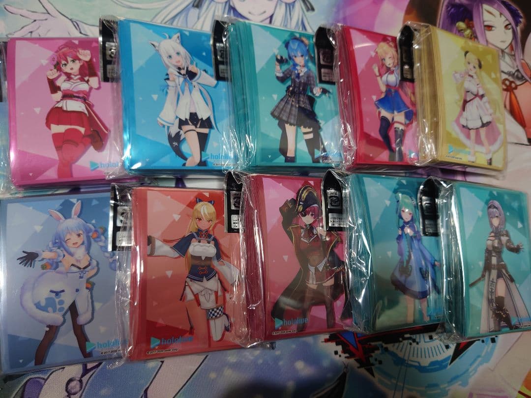 ホロライブ　初期スリーブ　10個セット