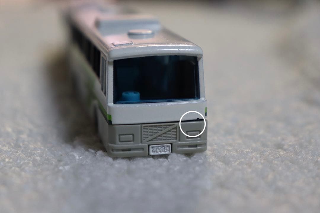 ロングトミカ　VOLVO 富士重工　連節バス　L4 EXPO85 トミカ