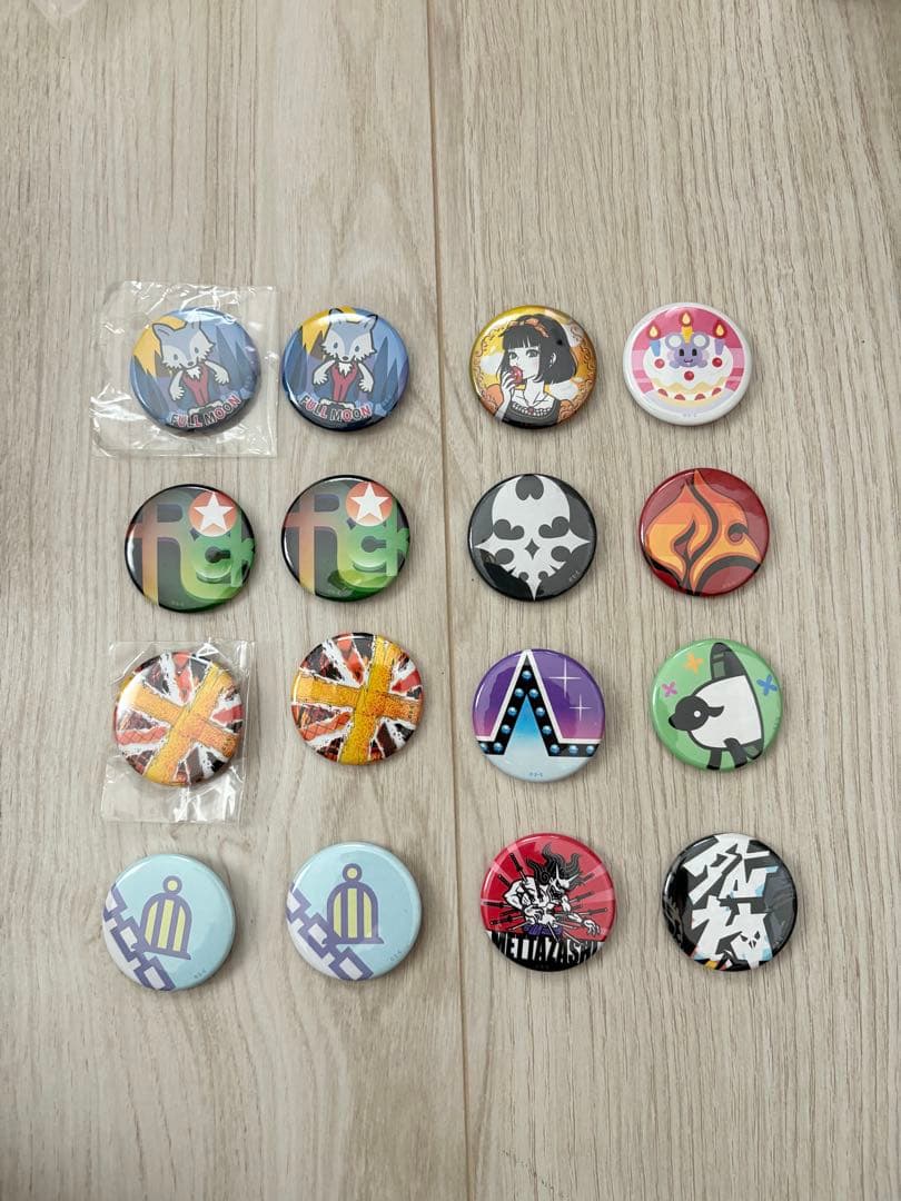 すばらしきこのせかい すばせか 缶バッジ 16個