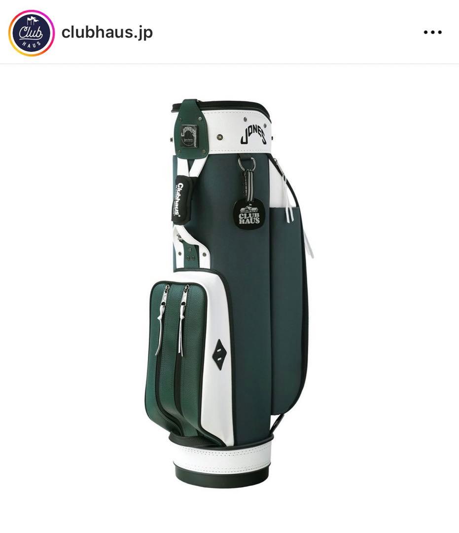 数量限定 JONES RIDER CLUBHAUS MOSS キャディバッグ