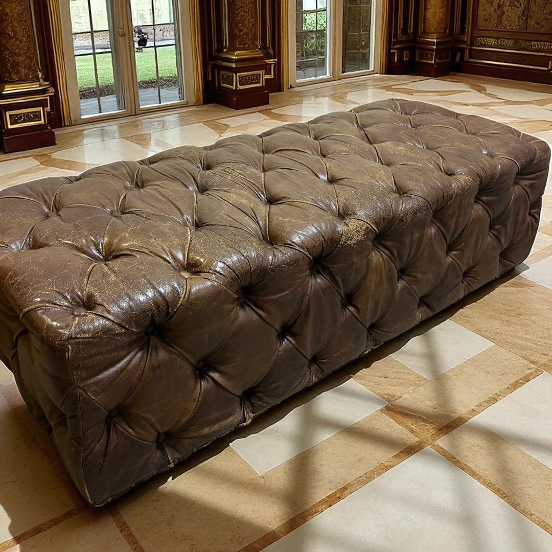 【希少品】HALO ロードディグズビー ラージオットマン ソファ 腰掛