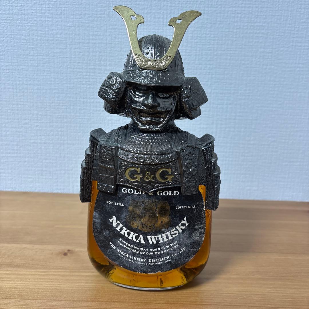 ニッカウイスキー　G&G 鎧　古酒　未開封