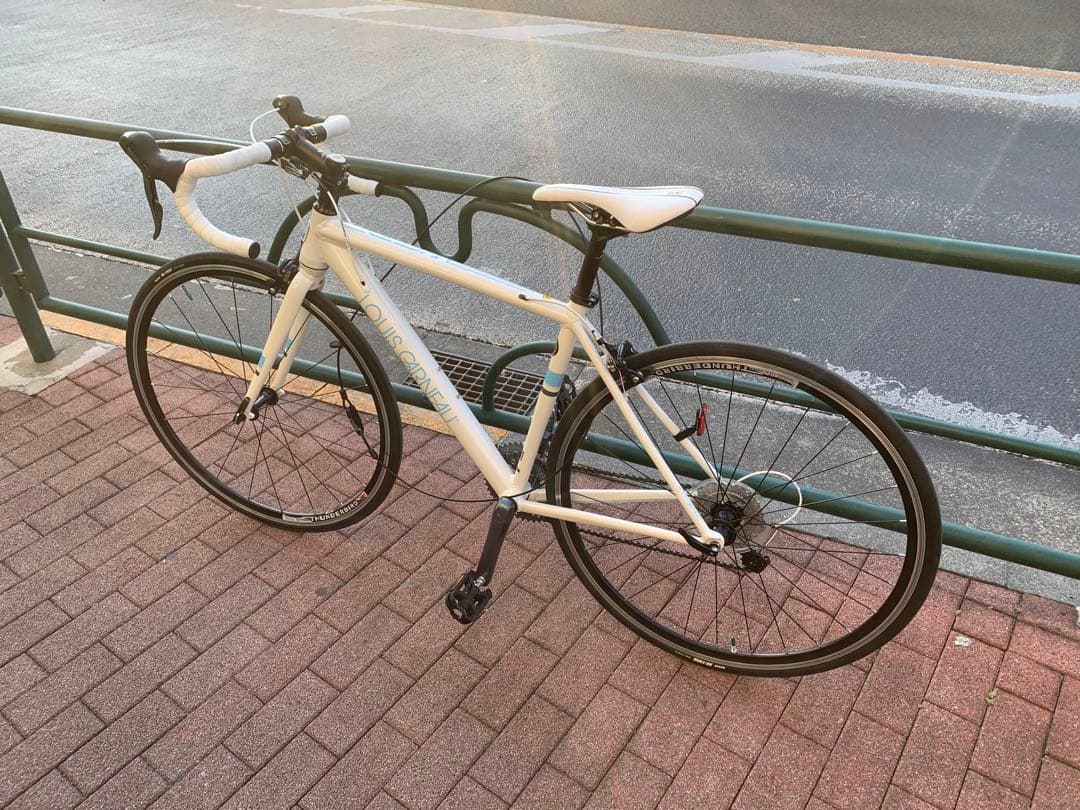 ⭐️美品⭐️ ルイガノ　ロードバイク　LGS WCR ホワイト　チューブ新品サービス