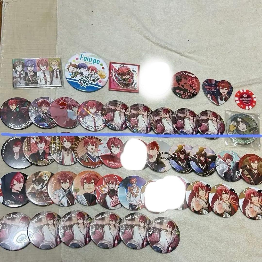 【バラ売り可／2月末まで】浦島坂田船 あほの坂田 缶バッジ 等身