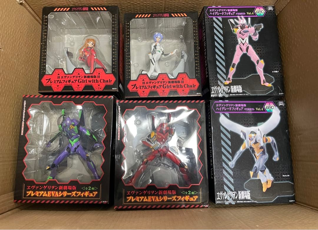 非売品　エヴァンゲリオン　フィギュア　10点