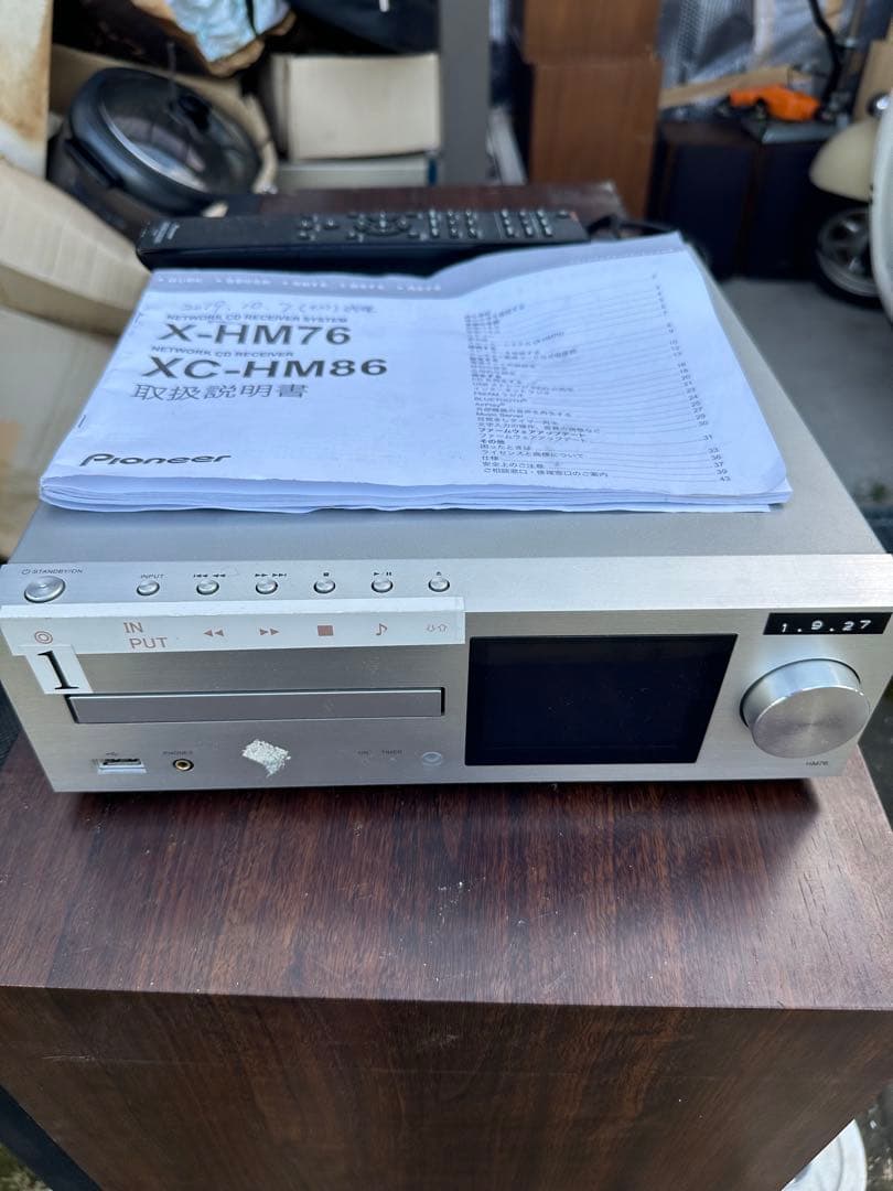 Pioneer ネットワークCDレシーバー X-HM76 ！