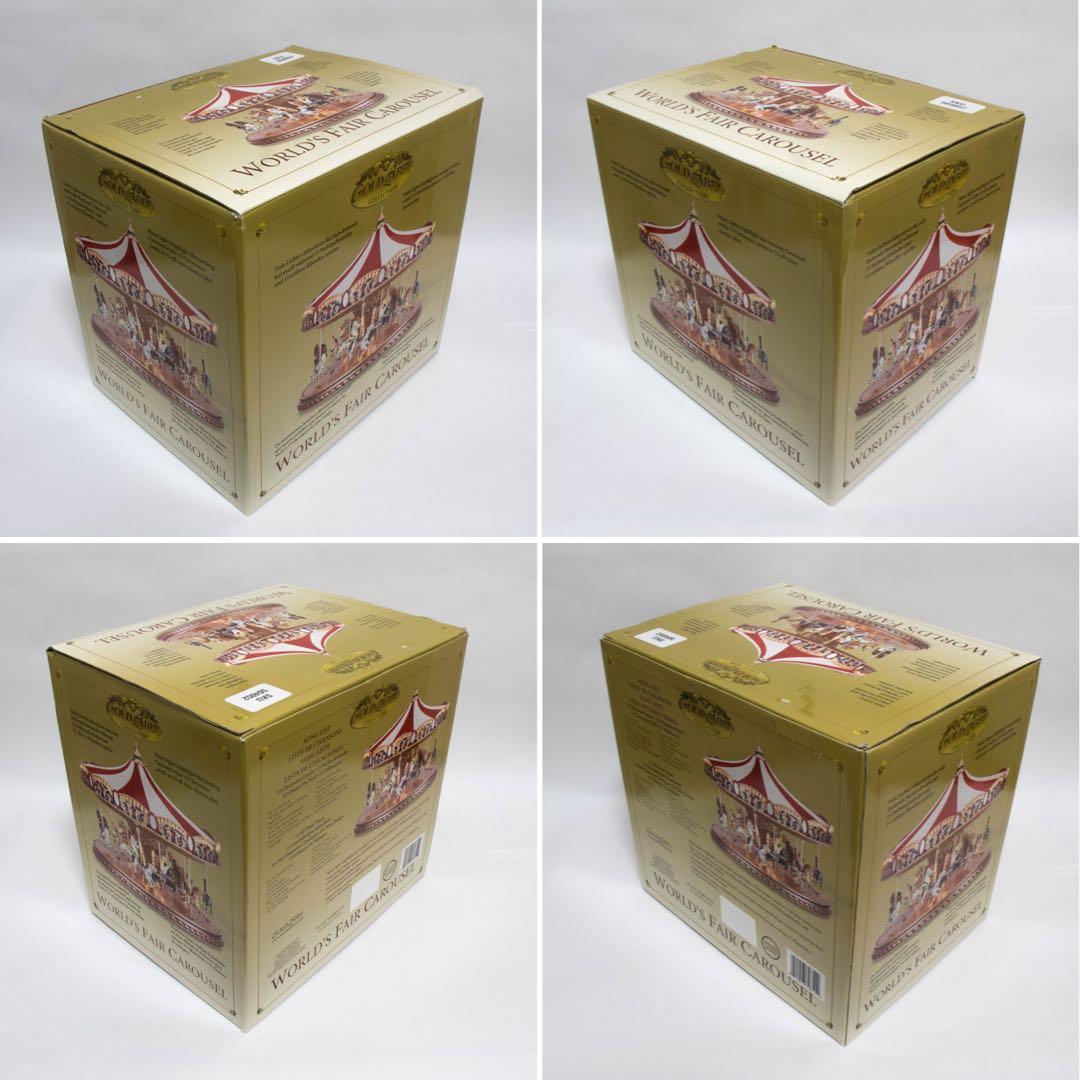 [匿名配送]新品ミスタークリスマス ゴールドラベル メリーゴーランド オルゴール