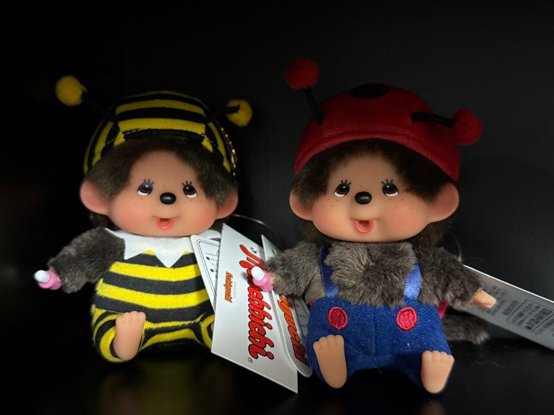 モンチッチ はち てんとう虫 2点set