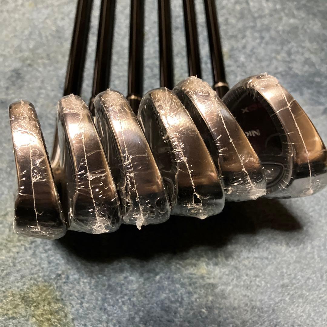 破格 ニックケント NICKENT 3DXアイアン5I-PW 6本 Sシャフト