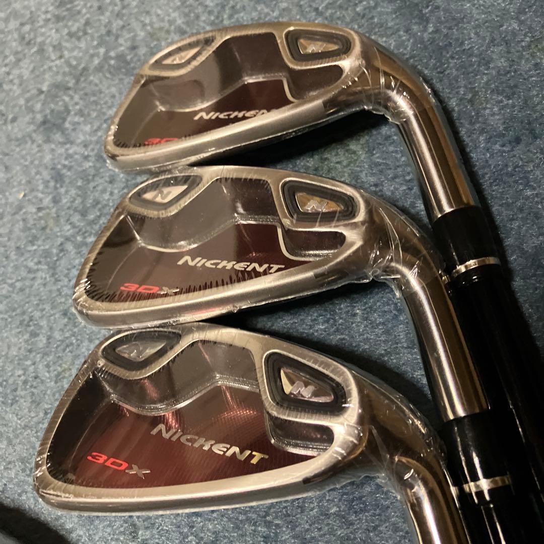 破格 ニックケント NICKENT 3DXアイアン5I-PW 6本 Sシャフト