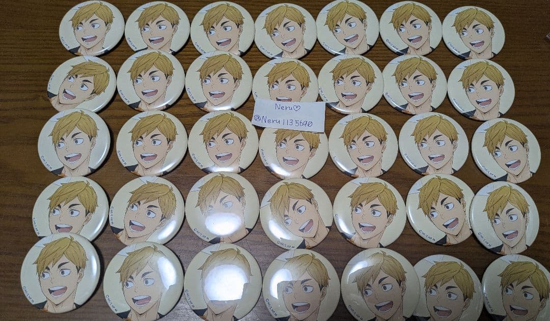 ハイキュー!! 宮侑 いただきます 缶バッジ