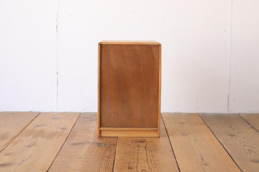 レトロ 卓上 小引き出し 抽斗 5杯 小物入れ レターケース 鍵付き B5