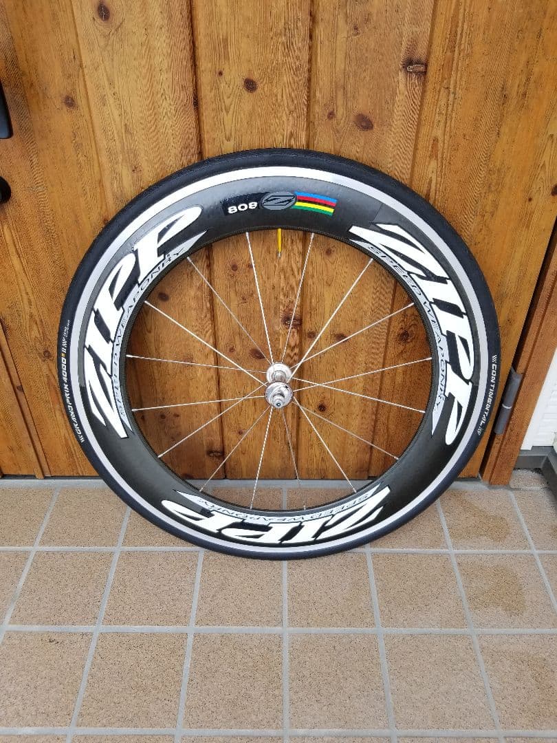 ZIPP 808 ジップ カーボン クリンチャー フロント ホイール