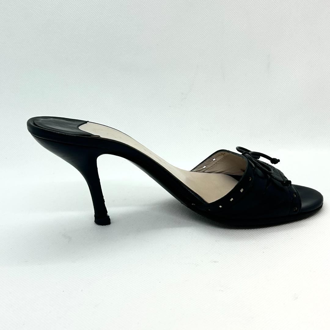 CHANEL（シャネル） ココマーク レザー ミュール サンダル イタリア