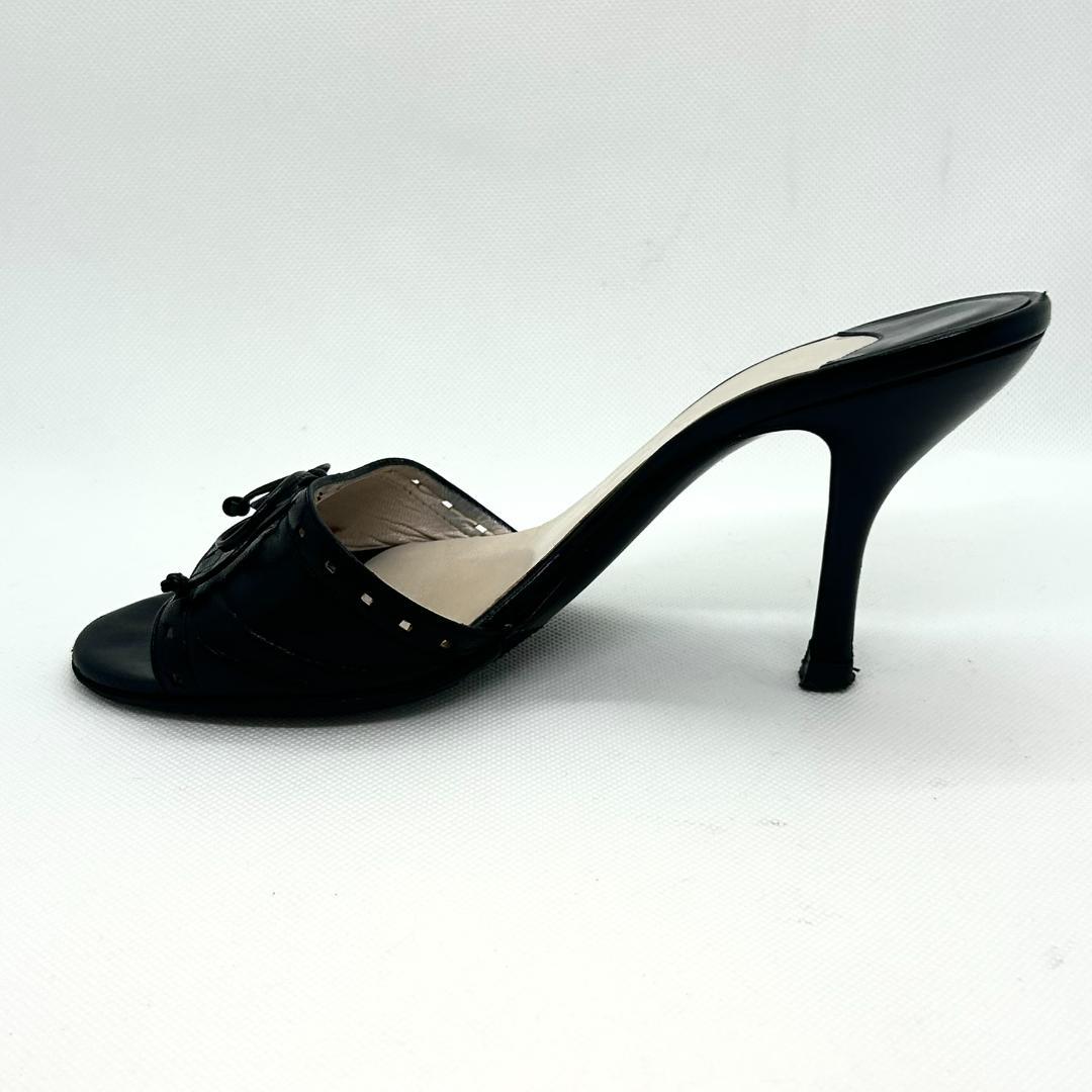 CHANEL（シャネル） ココマーク レザー ミュール サンダル イタリア