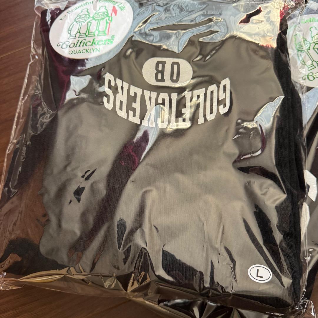 Golfickers Half Sweat ブラック Lサイズ