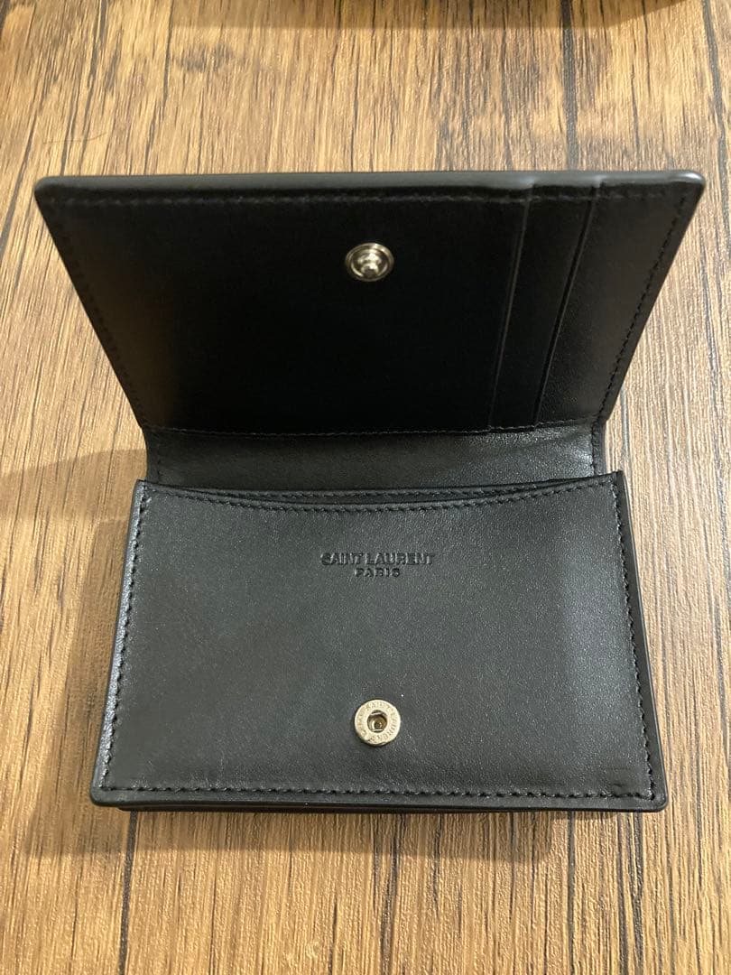 yas ko　【新品未使用】サンローラン ビジネスカードケース・名刺入れ