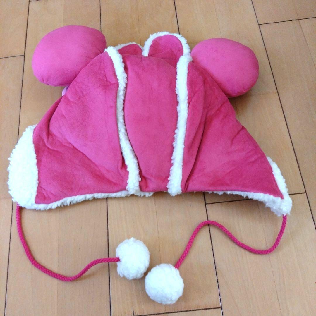 ディズニー ファンキャップ ムートン ミニー 　ピンク