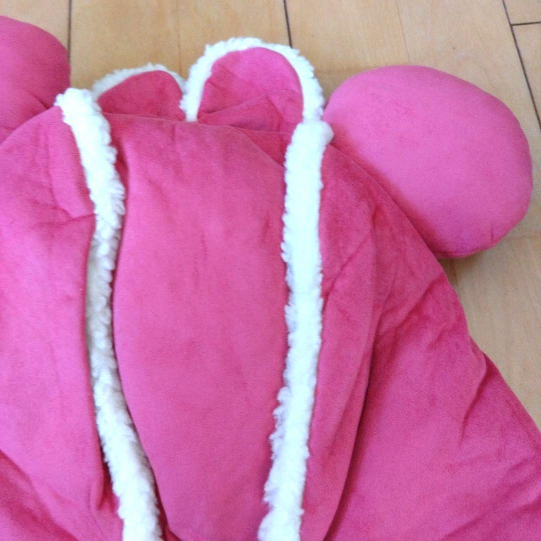 ディズニー ファンキャップ ムートン ミニー 　ピンク