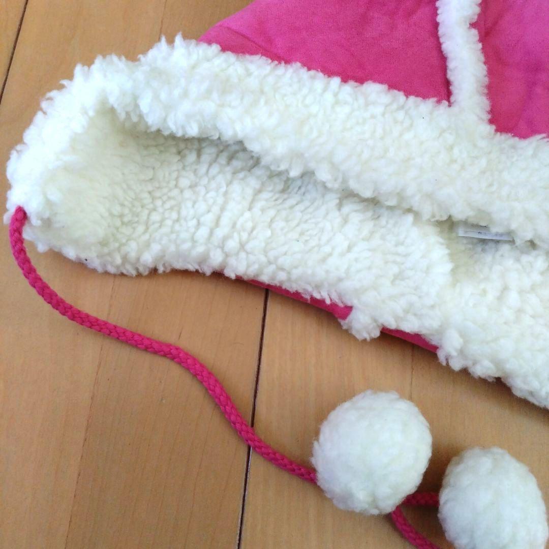 ディズニー ファンキャップ ムートン ミニー 　ピンク