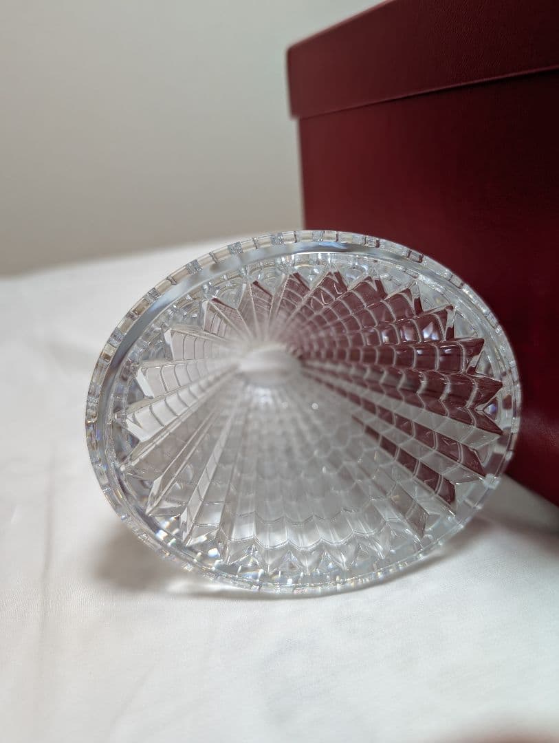 Baccarat バカラ アイベースS クリスタル ガラス花瓶 フラワースタンド