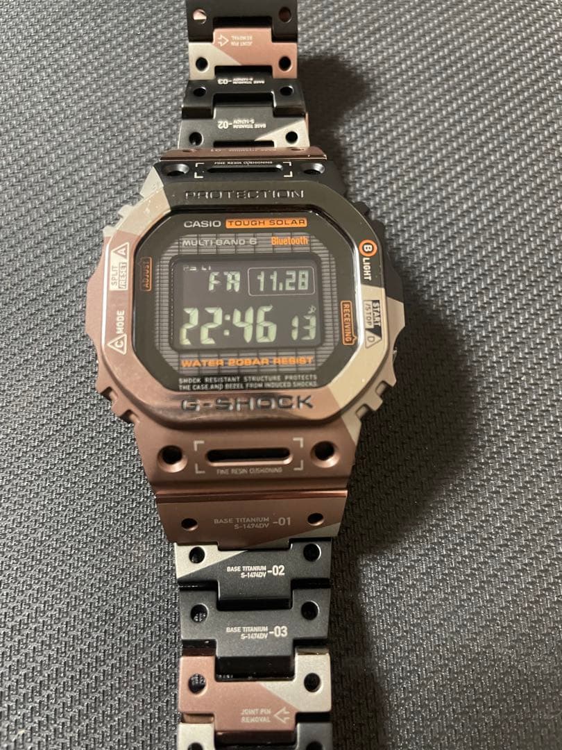 カシオ G-SHOCK 電波時計 GMW-B5000TVB-1JR TI