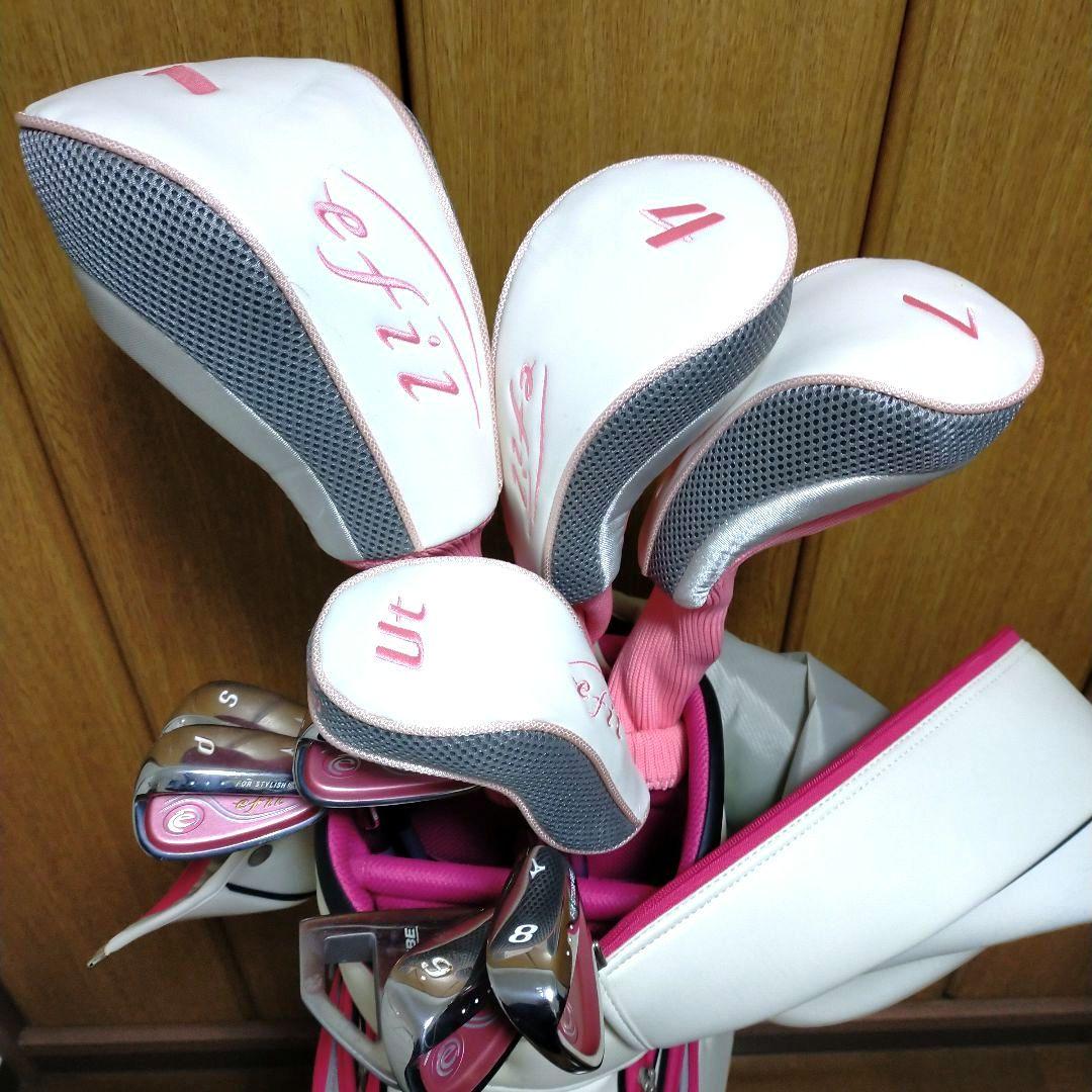 Mizuno efil レディース ゴルフクラブ10本セット　初心者　ボール付