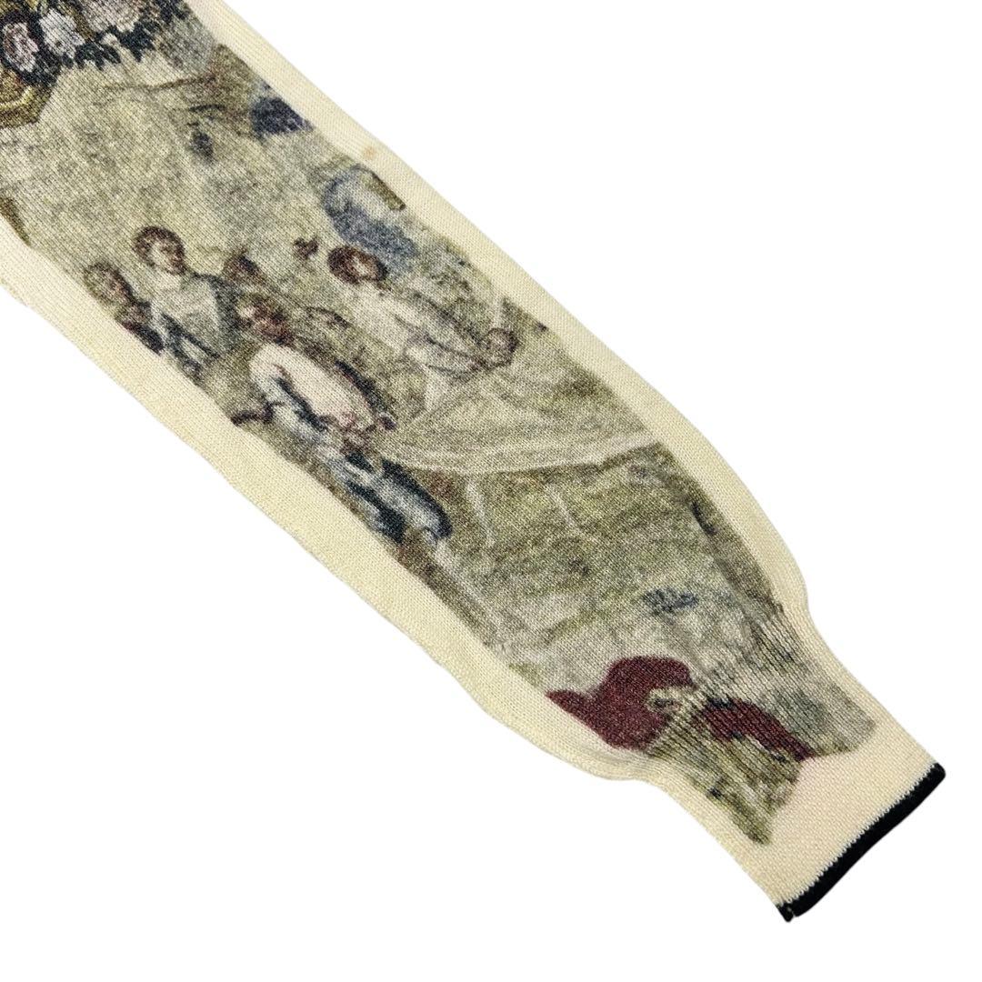 DOLCE&GABBANA 西洋絵画 ニットカーディガン