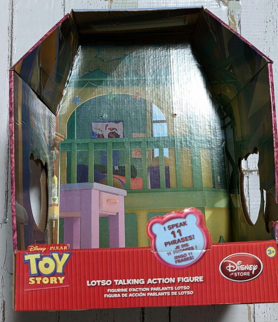 ディズニー トイストーリー ロッツォ トーキング アクション ぬいぐるみ