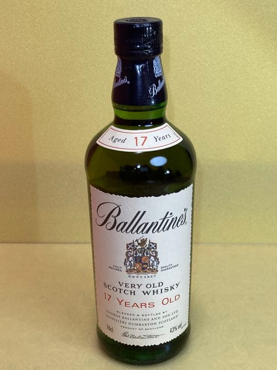 バランタイン３０年木箱入り◎バランタイン１７年◎２本セット◎未開栓◎美品飲み比べ