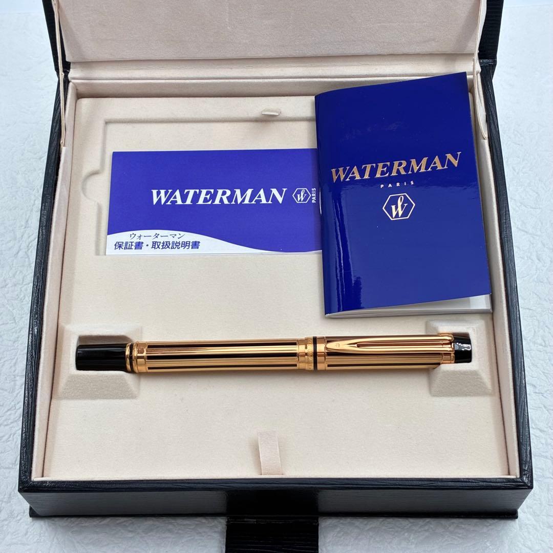 WATERMAN ウォーターマン 万年筆 ル・マン200 ナイト&デイ ゴールド