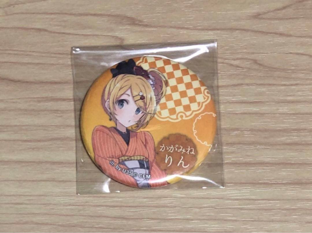 鏡音リン マルイ NEW YEAR PARTY 缶バッジ