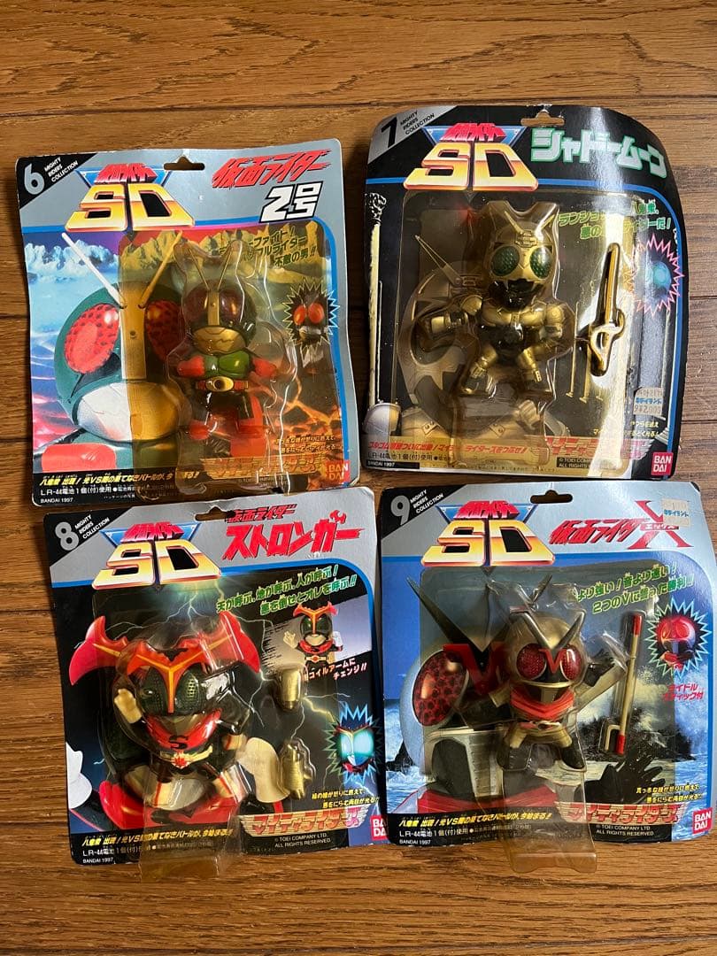 未開封　仮面ライダー SDフィギュアセット 4体
