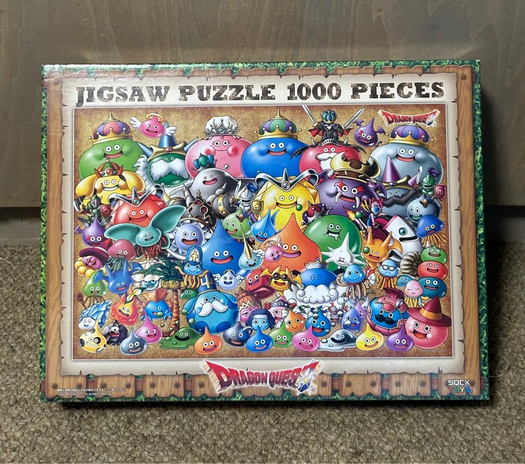 ドラゴンクエスト 1000ピースジグソーパズル スライムと仲間たち大集合! 希少