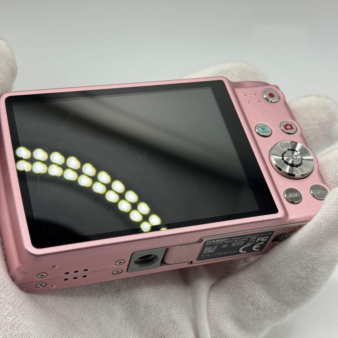 美品 CASIO EXILIM EX-Z450 ピンク カシオ コンデジ 箱付