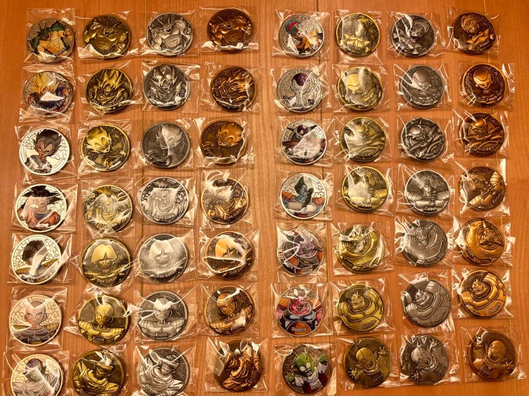 ドラゴンボールZ コレクティブルメダル　Vol.1 メダル　フルコンプ　全56種