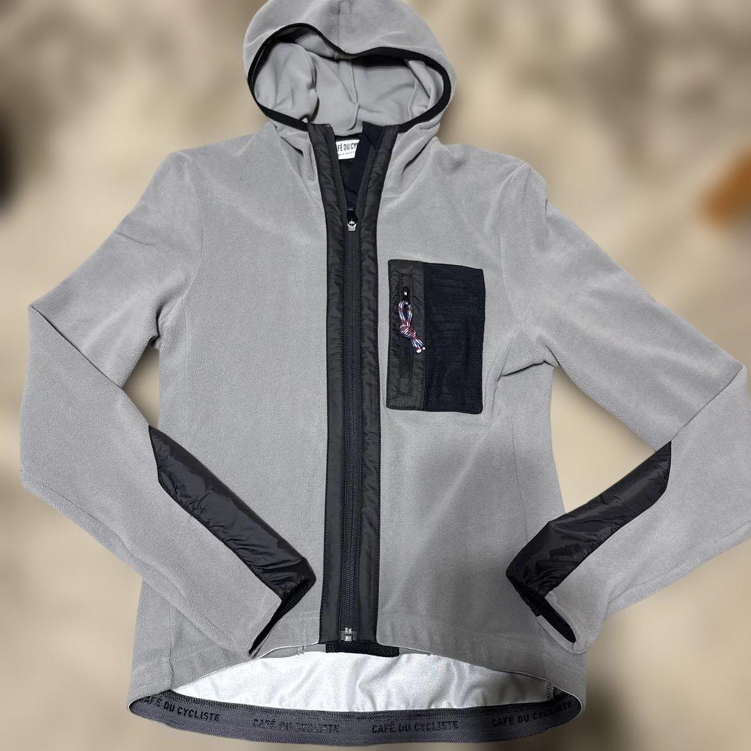 カフェドシクリステ フード 付き ロングスリーブジャージ ウインタージャージ M