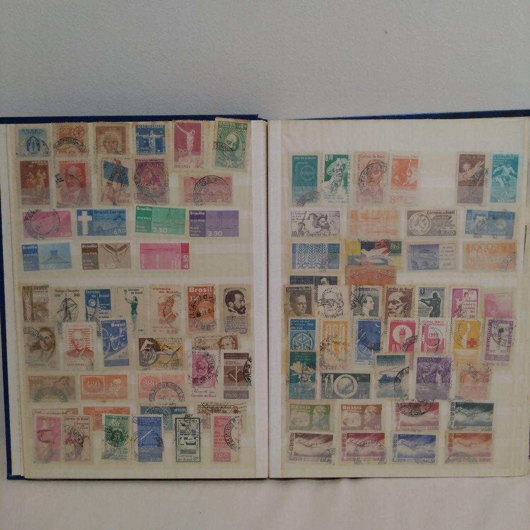 切手　外国/海外　使用済(一部未使用)　約1900枚 まとめ売り　中南米諸国中心