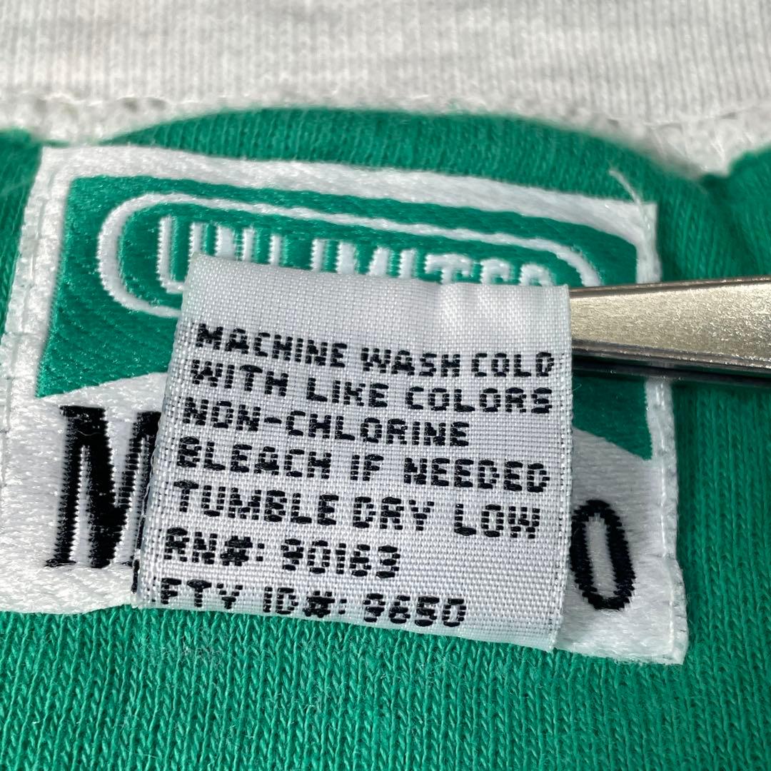 90s Marlboro UNLIMITED 刺繍リザードスウェット希少グリーン