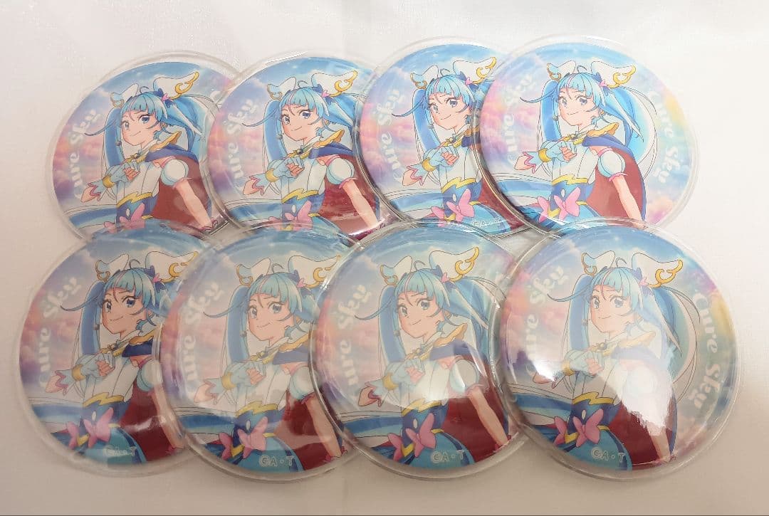 ひろがるスカイプリキュア キュアスカイ　缶バッジ　感謝祭　8個セット