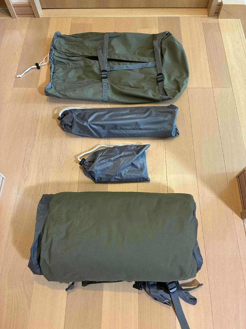 【未使用】バンドック ソロベース 軍幕 BDK-79TC + 焚き火リフレクター