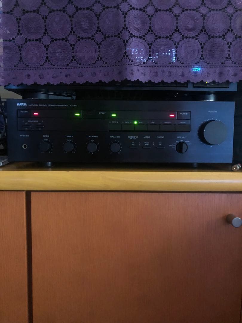 【超美品人気機種】YAMAHA A-750 ZDR回路 A級 業者整備済 完動品